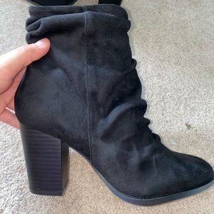Black booties